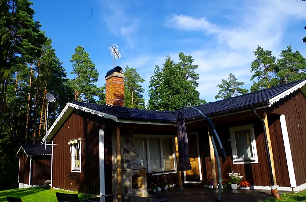 Takmålning – nymålat tegeltak